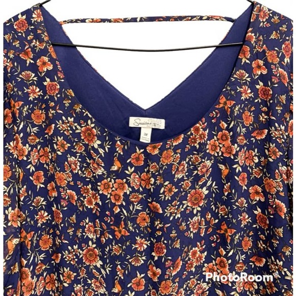 Speechless Floral Dress, SZ 3X - Picture 2 of 7